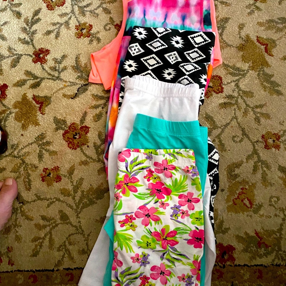 Girl Biking Shorts Size XL Multiple Colors